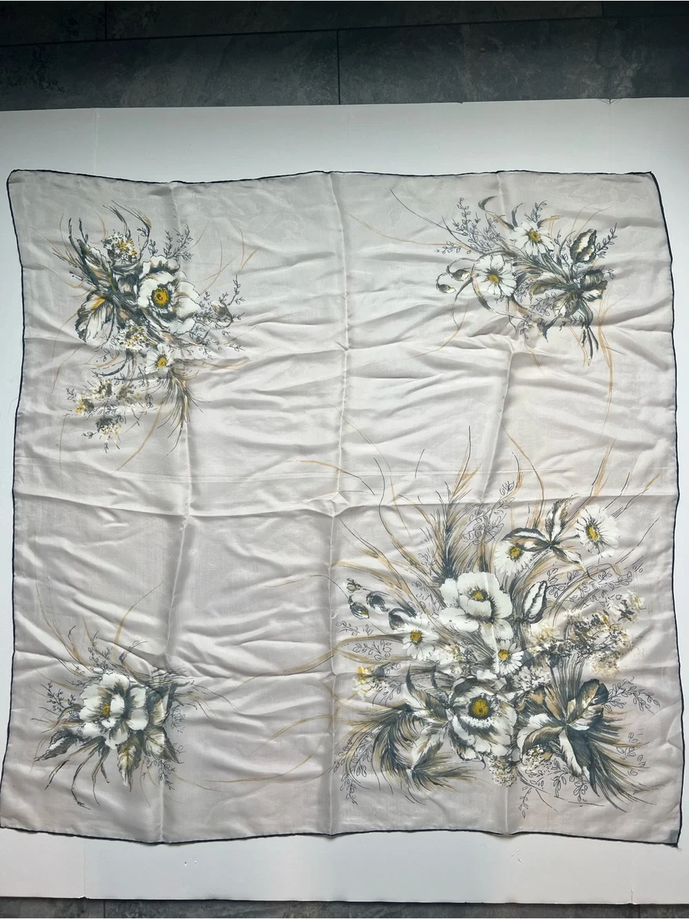 Vintage Scarf vintage 100%